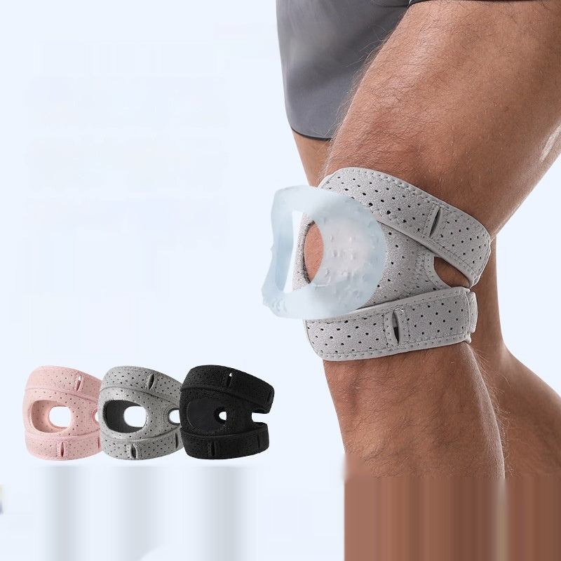 Silicone Fitness Running Sports Kneecaps – Ελαστική Επιγονατίδα Υποστήριξης Γόνατος