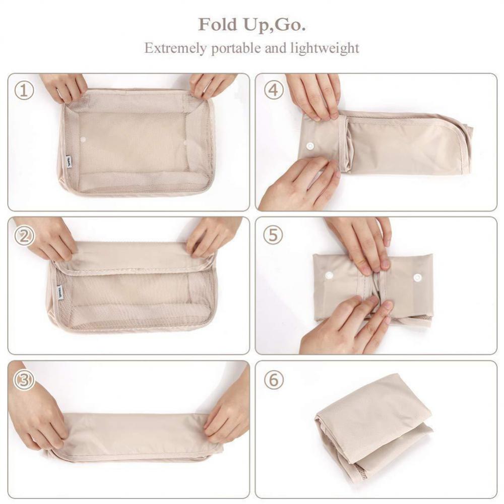 8-Piece Travel Packing Cube Set – Luggage Divider & Organizer Bags