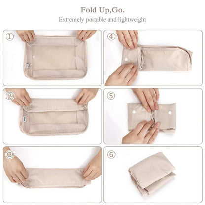 8-Piece Travel Packing Cube Set – Luggage Divider & Organizer Bags