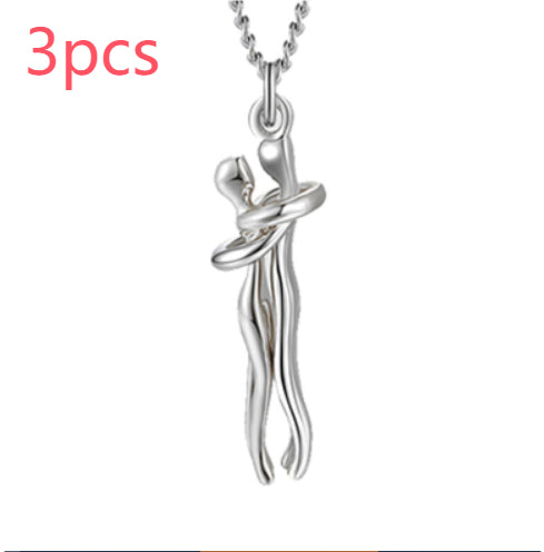 Love Hug Necklace – Κολιέ Αγκαλιάς για Ζευγάρια & Lovers
