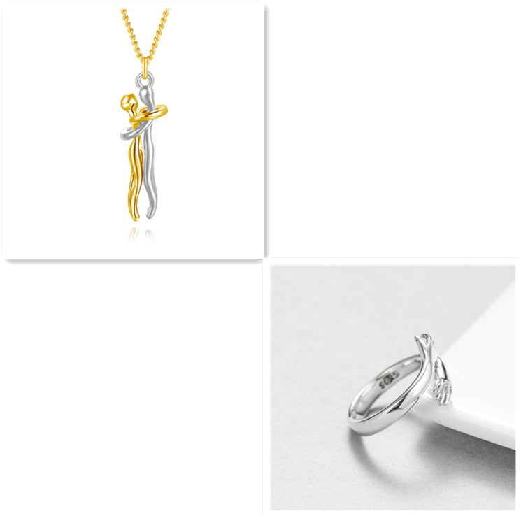 Love Hug Necklace – Κολιέ Αγκαλιάς για Ζευγάρια & Lovers