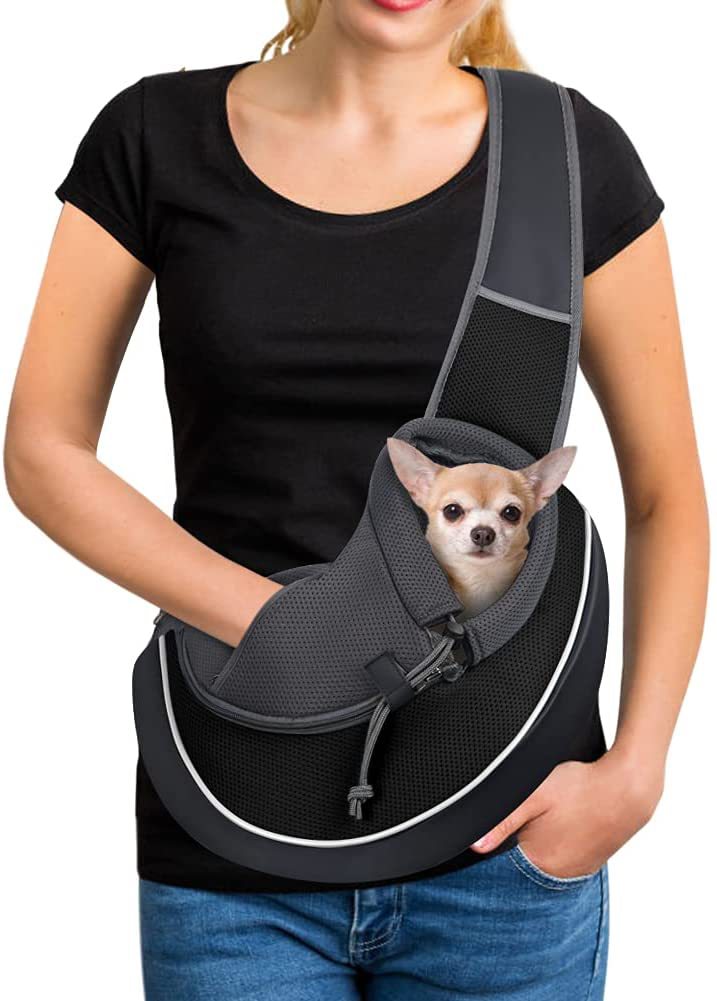 Carrying Pets Bag Women Outdoor Portable Crossbody Bag For Dogs and Cats