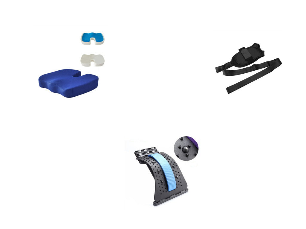 Lumbar Traction Back Stretcher for Pain Relief