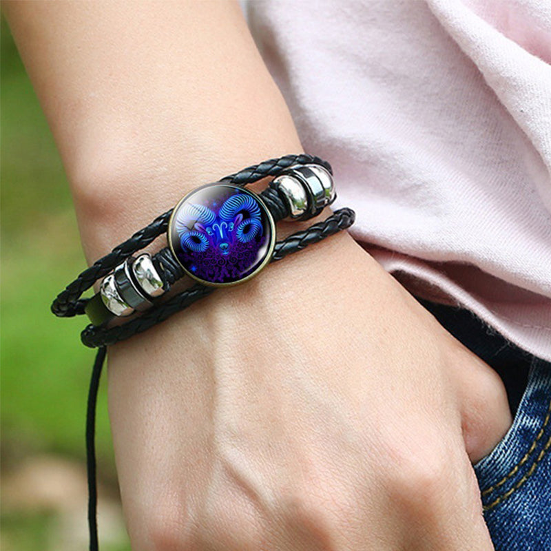 12 Zodiac Constellation Luminous Bracelet – Φωσφορίζον Βραχιόλι Ζωδίου