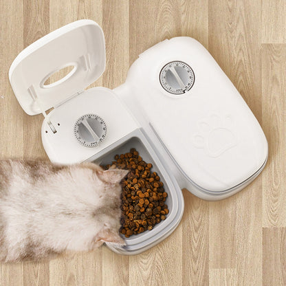 Automatic Pet Feeder – Smart Food & Water Dispenser for Cats & Dogs