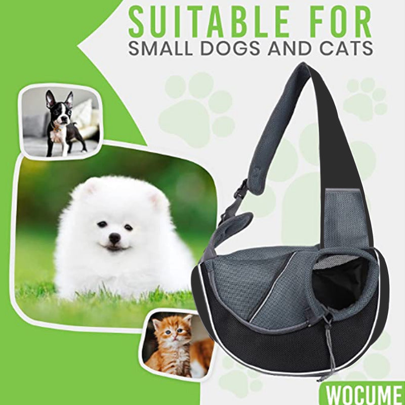 Carrying Pets Bag Women Outdoor Portable Crossbody Bag For Dogs and Cats
