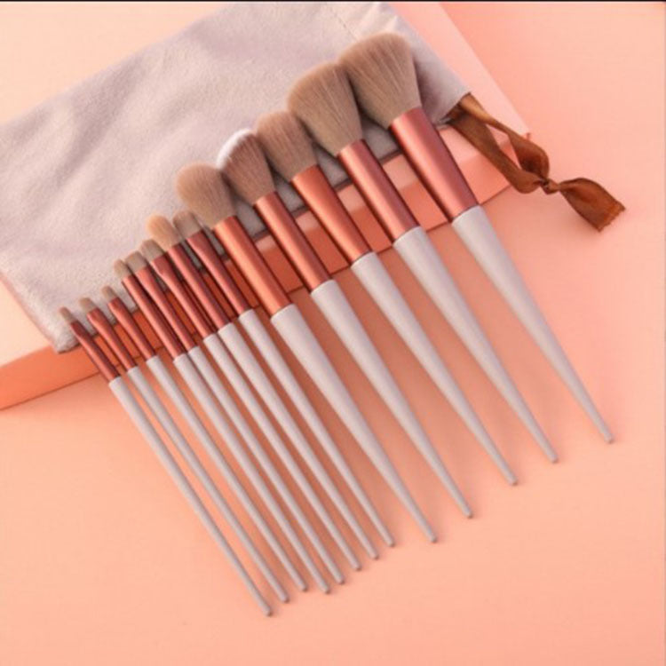 Lot de 13 pinceaux de maquillage – Outils de beauté cosmétiques professionnels