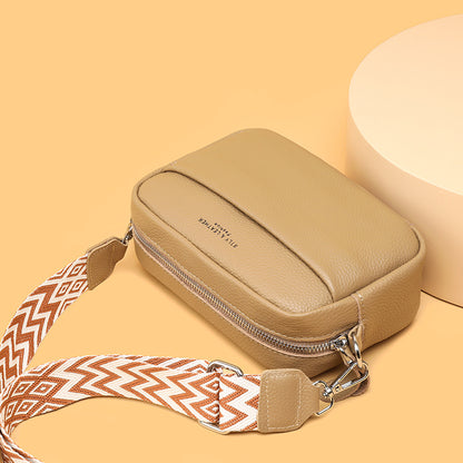 Fashion Crossbody Shoulder Bag with Rhombus Embroidery – Cute Small Square Bag