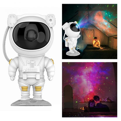 Astronaut Galaxy Star Projector Night Light USB Atmosphere Lamp
