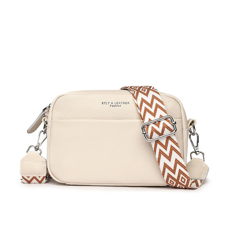 Fashion Crossbody Shoulder Bag with Rhombus Embroidery – Cute Small Square Bag