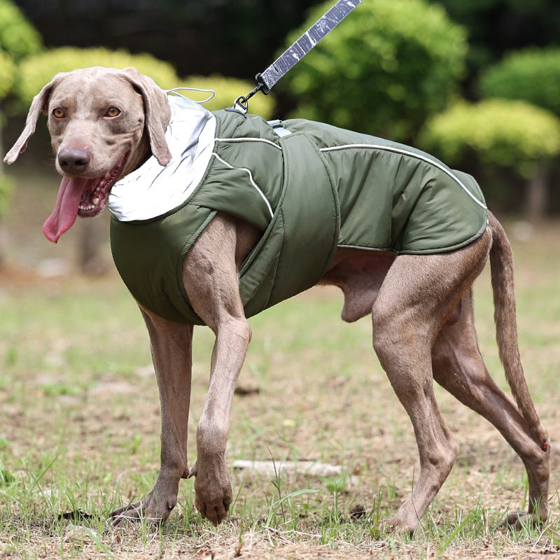 Pet Dog Warm-Keeping Cotton Clothing – Ζεστό Ρούχο Σκύλου