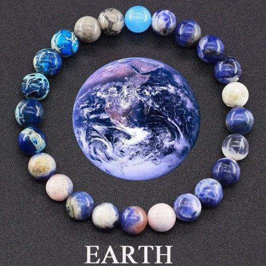 Fashion Couples Stone Beads Bracelet – Βραχιόλι Ενέργειας με Πέτρες του Σύμπαντος