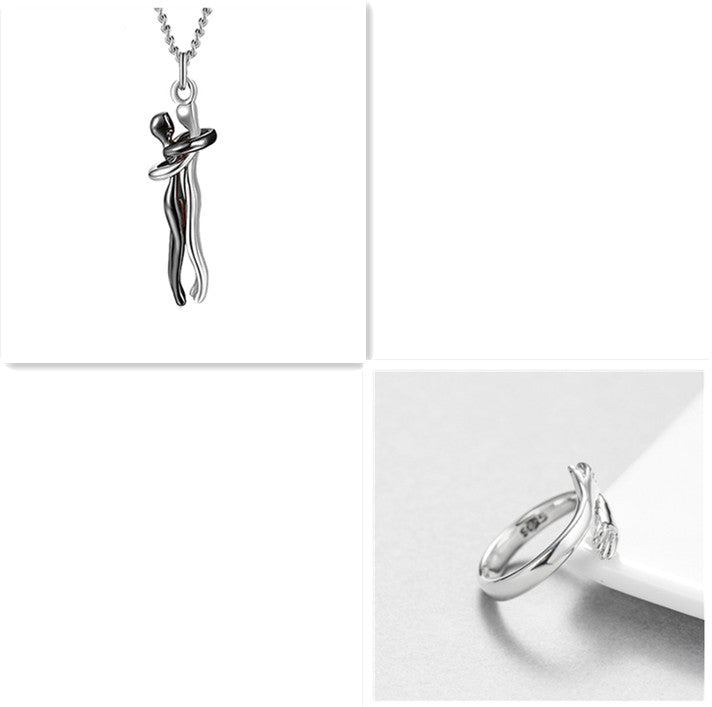Love Hug Necklace – Κολιέ Αγκαλιάς για Ζευγάρια & Lovers