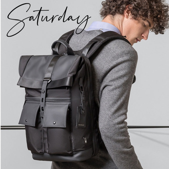 Men’s Anti-Theft Laptop Backpack – Waterproof USB Travel Bag