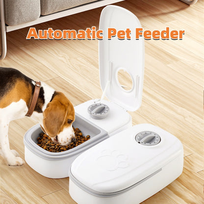 Automatic Pet Feeder – Smart Food & Water Dispenser for Cats & Dogs