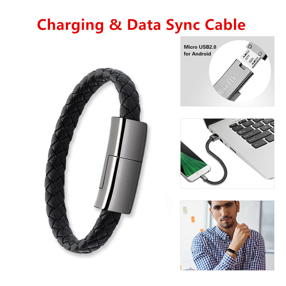 Bracelet Charger Cable – Φορητό Καλώδιο Φόρτισης σε Μορφή Βραχιολιού