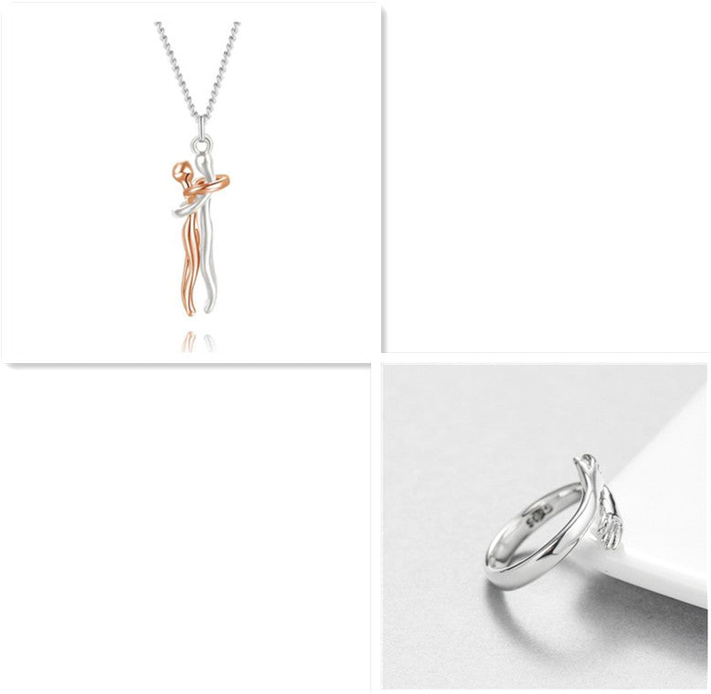 Love Hug Necklace – Κολιέ Αγκαλιάς για Ζευγάρια & Lovers