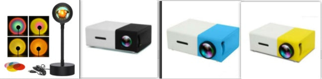 Sunset Projection Lamp – Adjustable Ambient Night Light