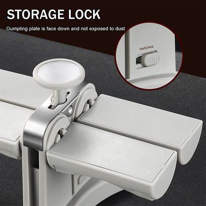 Double Head Dumpling Maker Manual Press Dumpling Mold Kitchen Tool