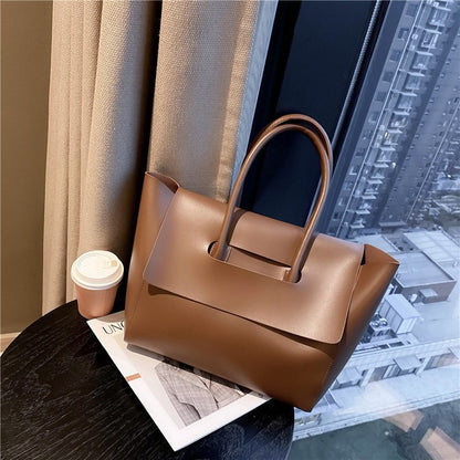 Fashion Women Shoulder Bag – Large Capacity Retro Tote Handbag