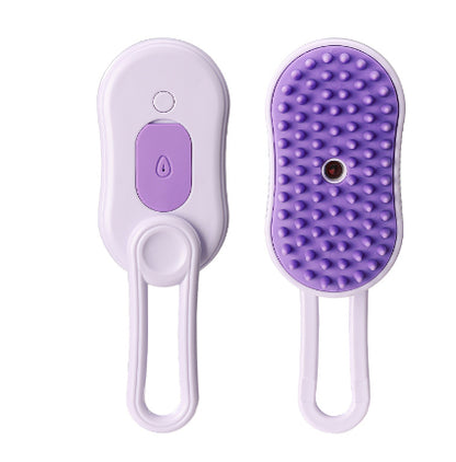 Cat Steam Brush 3-in-1 – Electric Grooming Comb for Cats & Dogs