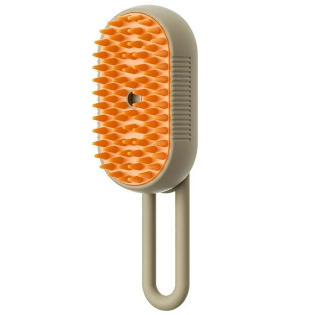 Cat Steam Brush 3-in-1 – Ηλεκτρική Βούρτσα Περιποίησης για Γάτες & Σκύλους