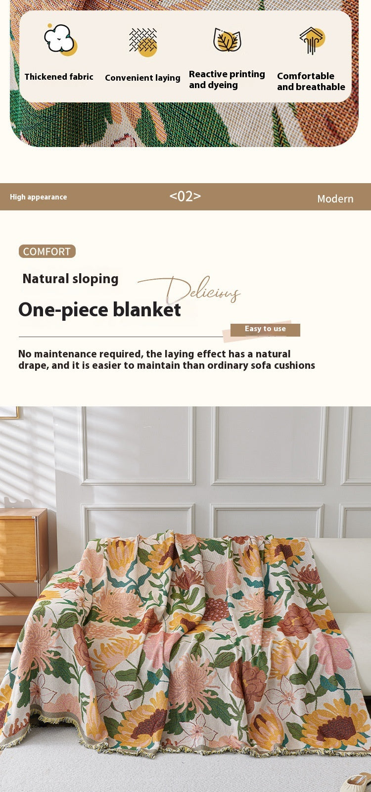 Four Seasons Universal Chenille Sofa Cover