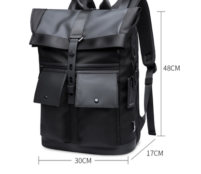 Men’s Anti-Theft Laptop Backpack – Waterproof USB Travel Bag